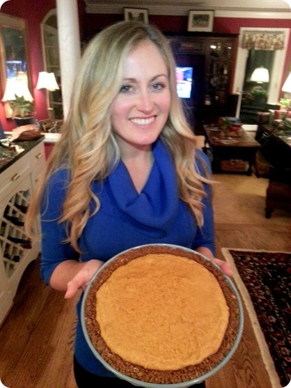 pumpkin chiffon pie