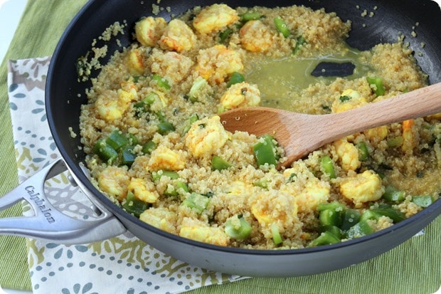 Caribbean Shrimp Quinoa Salad recipe