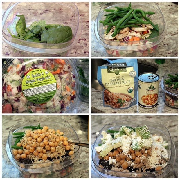 easy healthy packed lunch vegetarian