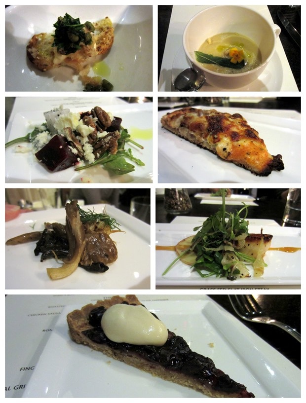 Canyon Ranch tasting menu