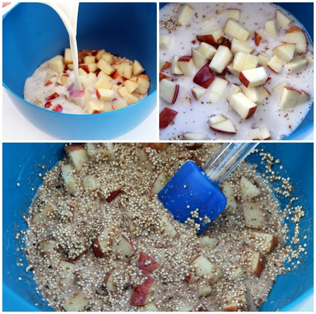 quinoa breakfast bake ingredients 1