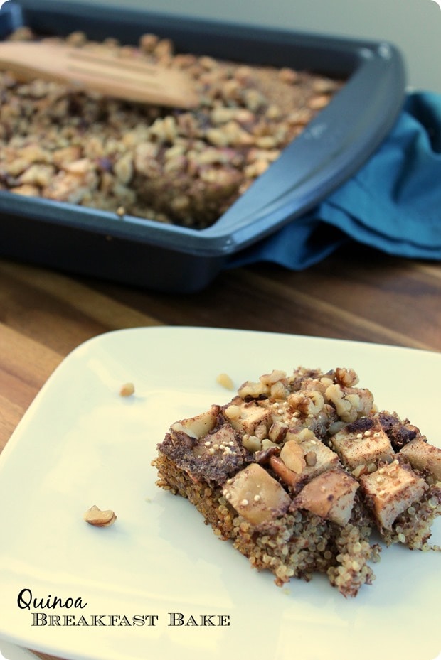 quinoa breakfast bake recipe