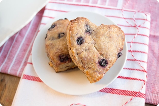 wild blueberry scones lemon