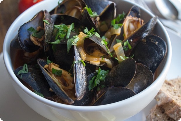 mussels creamy tomato fennel broth recipe