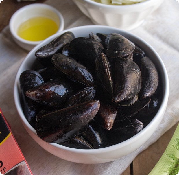 mussels recipe