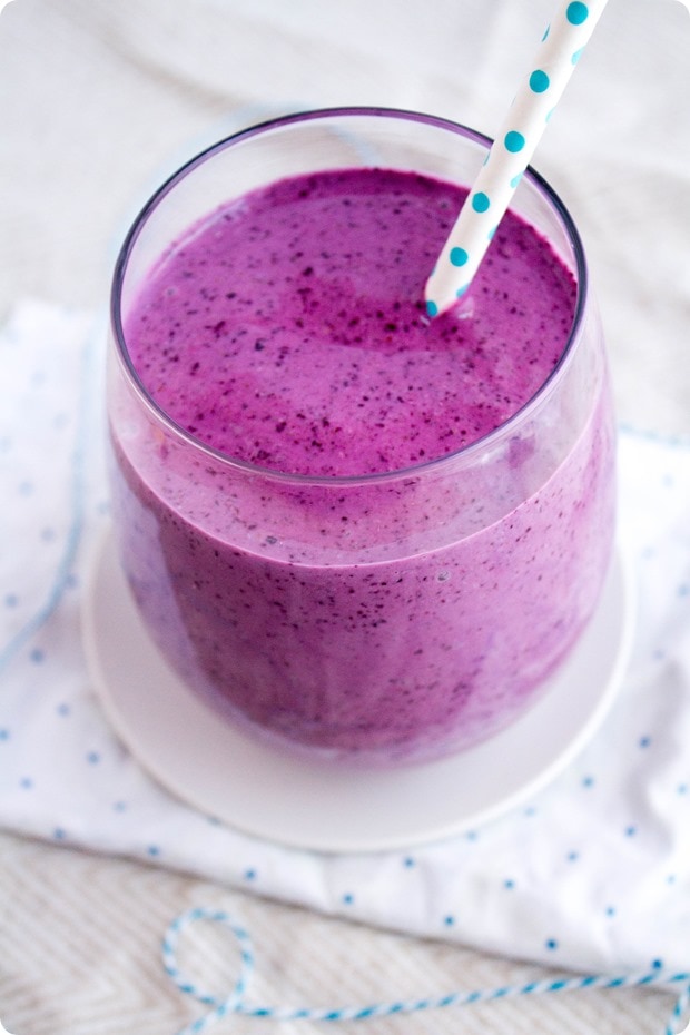 wild blueberry recovery smoothie wild blueberry recovery smoothie