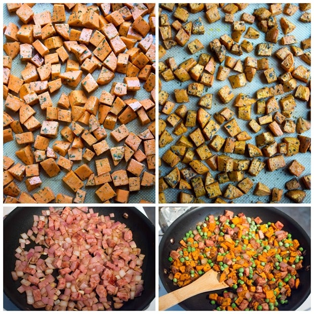 how to make a sweet potato hash