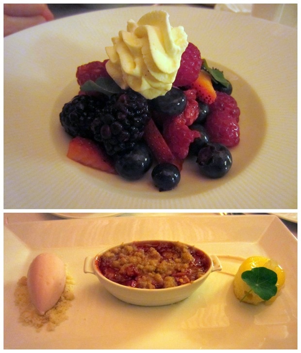 inn at little washington dessert