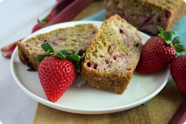 strawberry rhubarb bread recipe