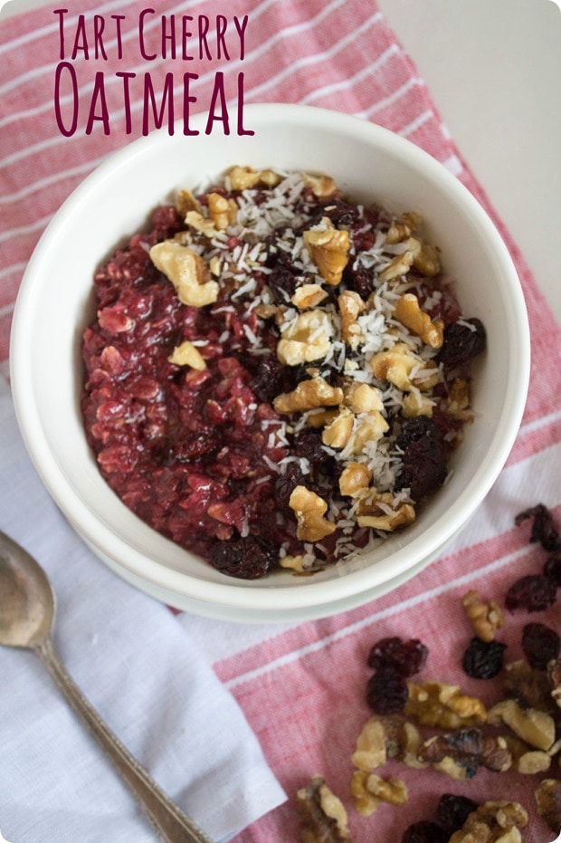 tart cherry oatmeal recipe