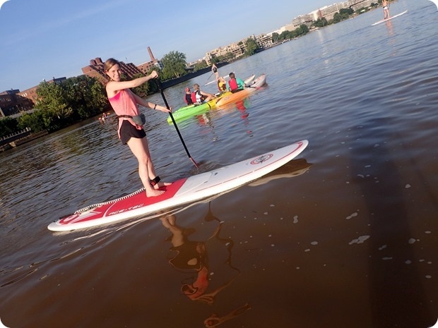 sup yoga key bridge boathouse
