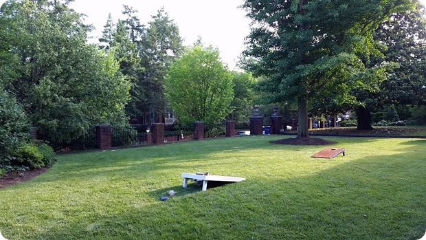 dumbarton house cornhole