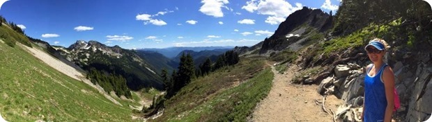 mount rainier national park pinnacle peak trail