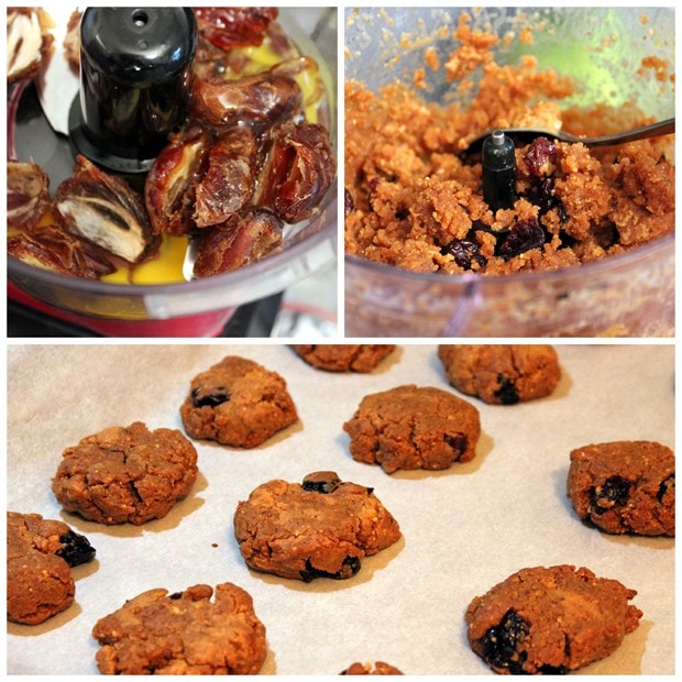 peanut butter cherry cookies