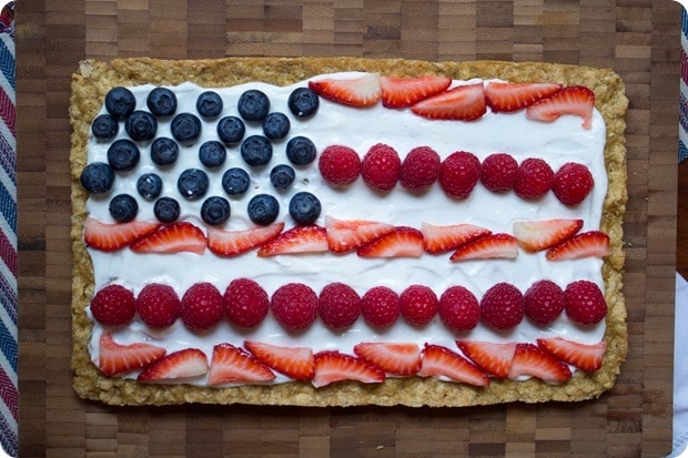 4th of july cookie cake 4