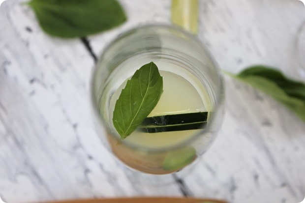 cucumber lime basil prosecco recipe