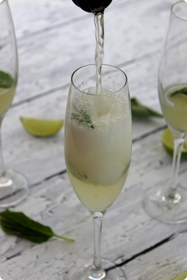 cucumber lime basil prosecco recipe