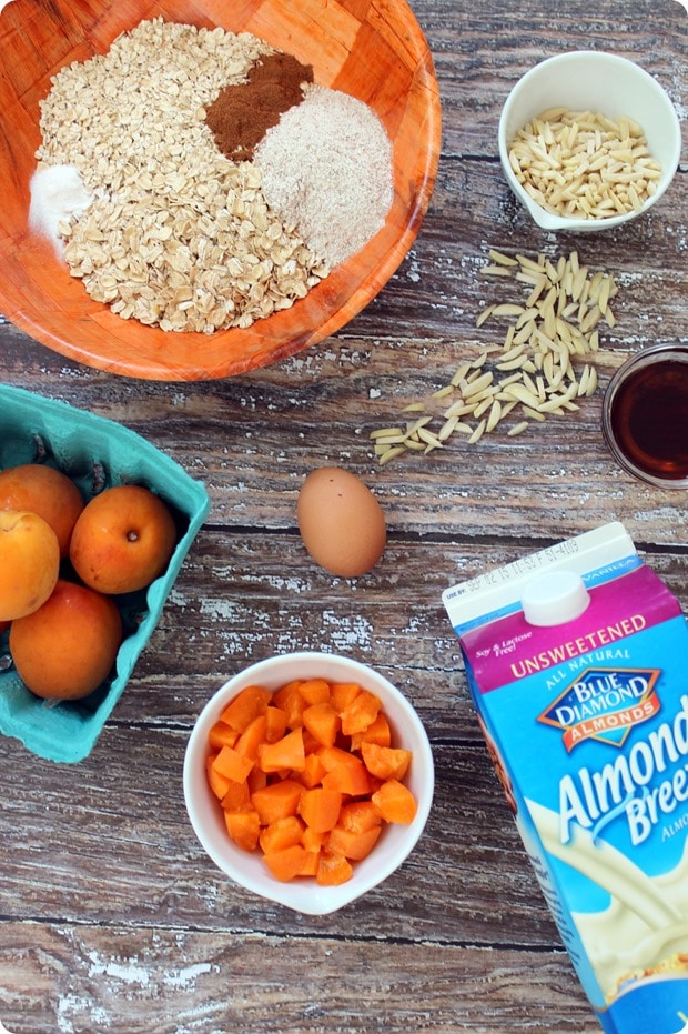 healthy oatmeal bar recipe ingredients
