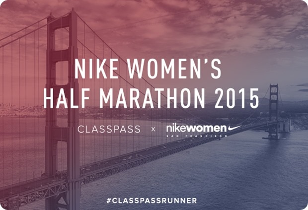nike womens half SF classpass