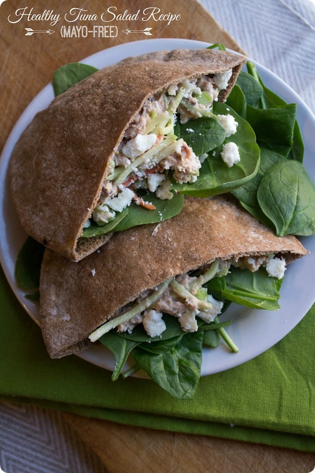 healthy tuna salad recipe mayo free