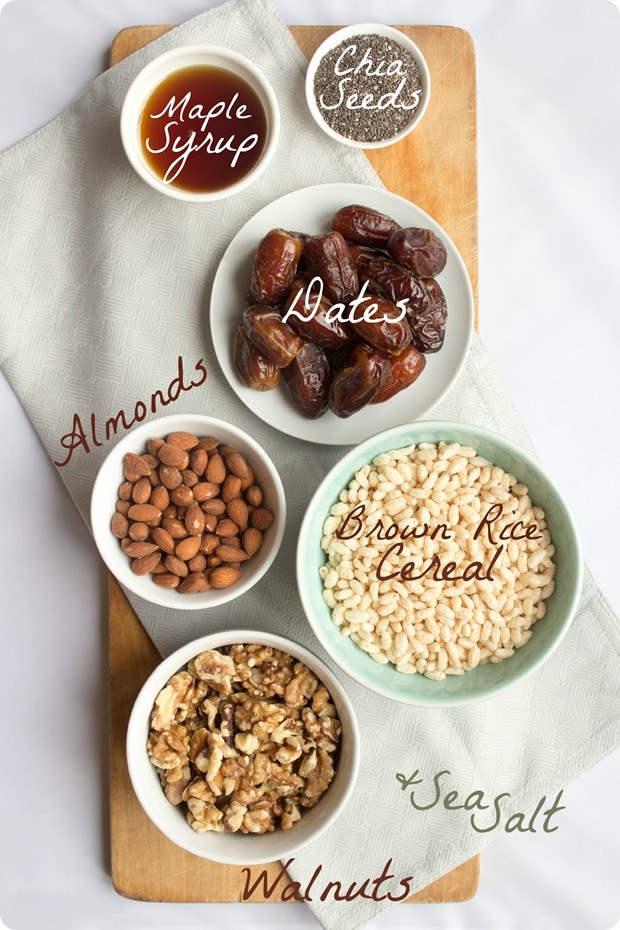 maple energy bites ingredients