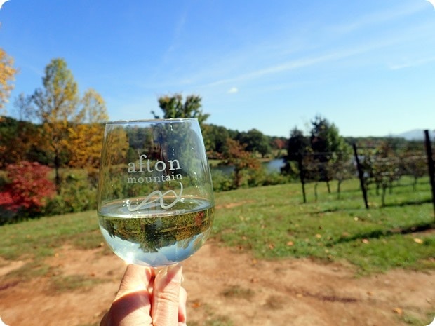 afton mountain vineyards scenery