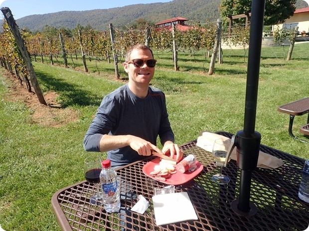 afton mountain vineyards scenery