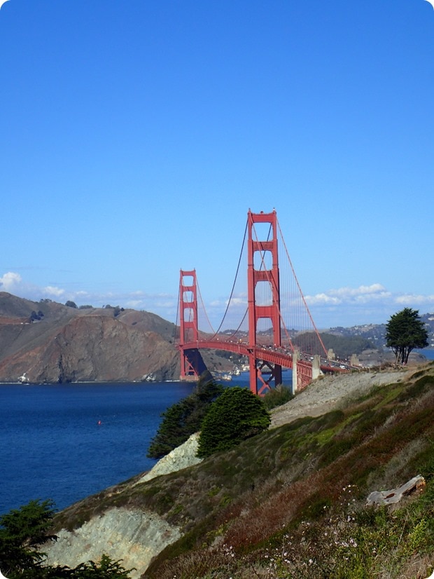 golden gate bridge biking