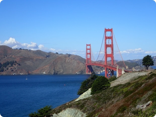 best golden gate bridge view spot