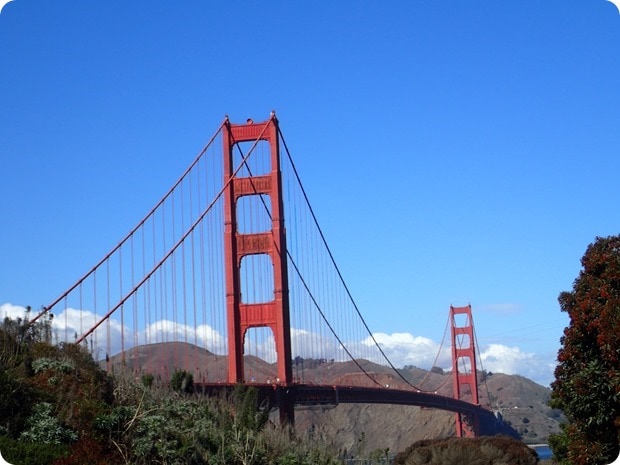 best place to see golden gate bridge