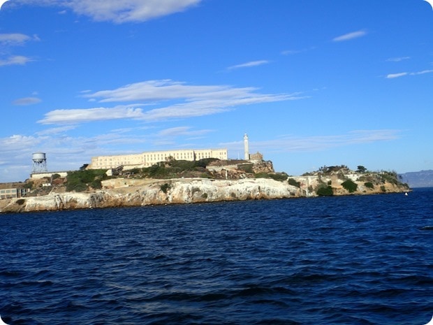 alcatraz view from water