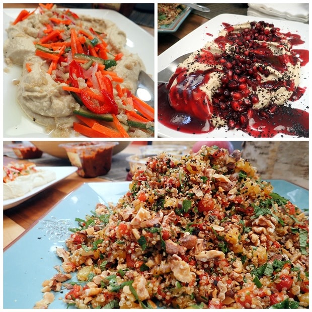 best hummus lunch dishes
