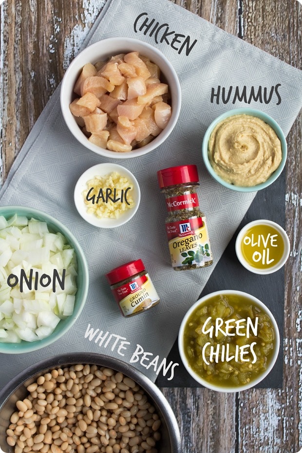 creamy mexican chicken chili ingredients