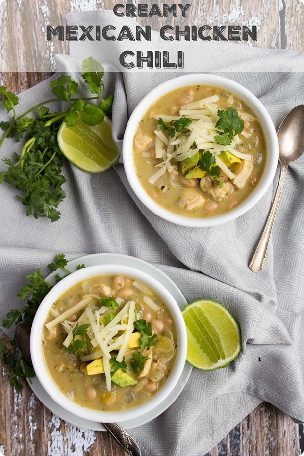 creamy white chicken chili recipe