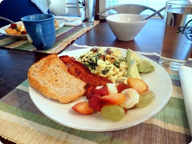 homemade egg scramble