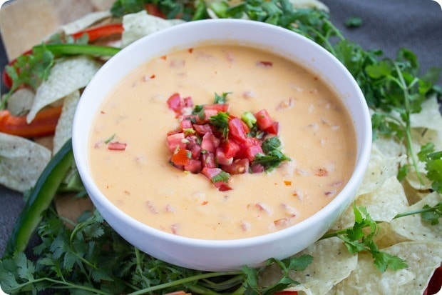 hummus queso healthy tailgating recipe 2 healthy queso dip with hummus