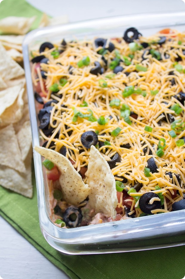 healthy superbowl dip