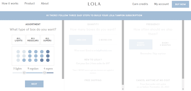 lola tampon subscription review