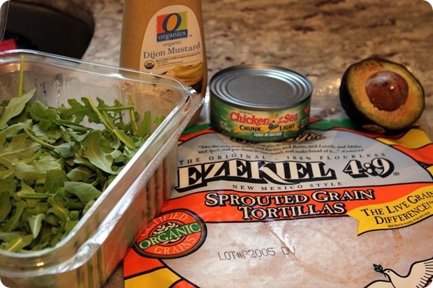 how to make a tuna wrap