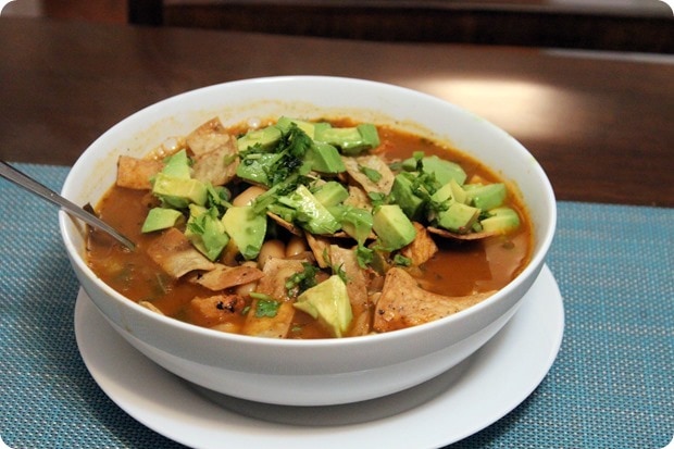 blue apron chicken tortilla soup