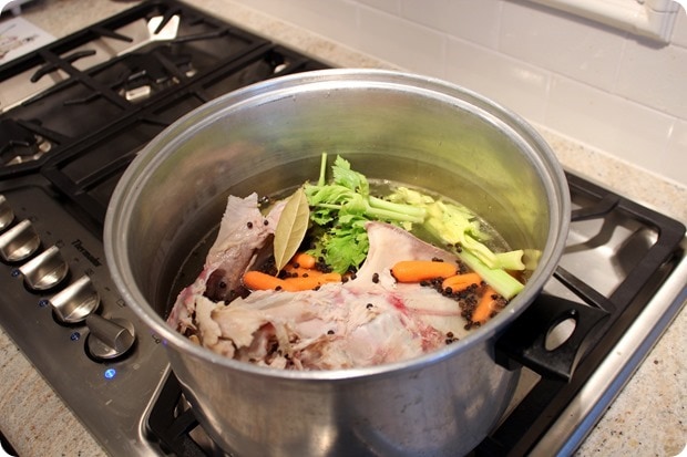 leftover turkey carcass soup