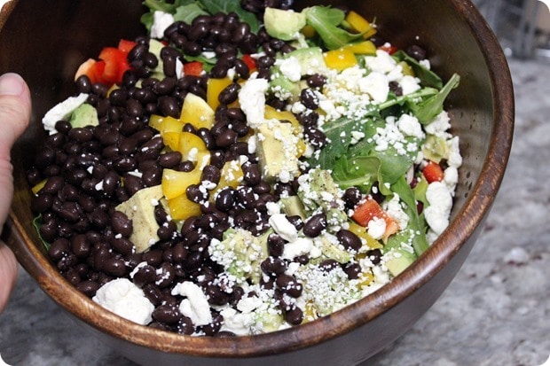 mexican kale salad