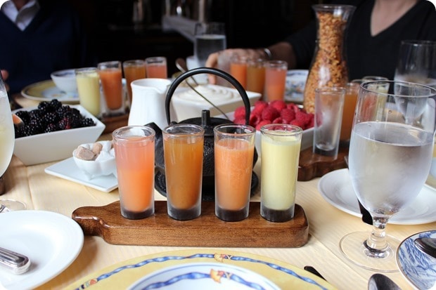 inn at little washington breakfast