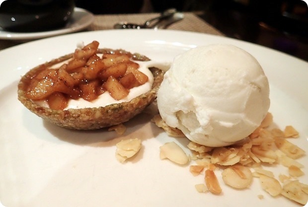 candle cafe live pear tart