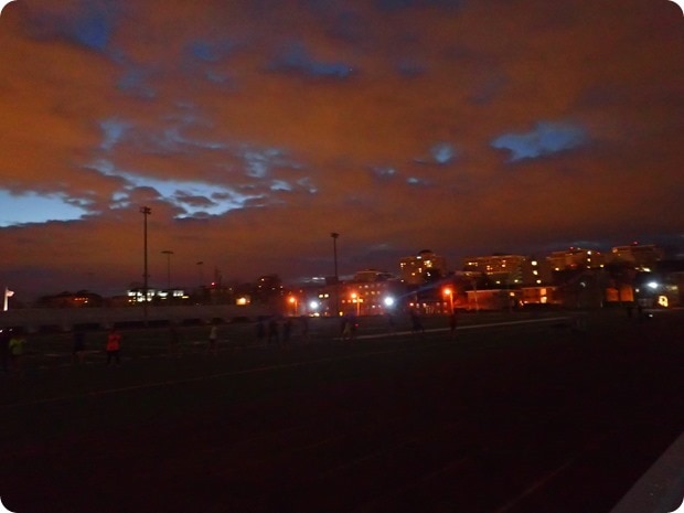 washington lee track sunrise