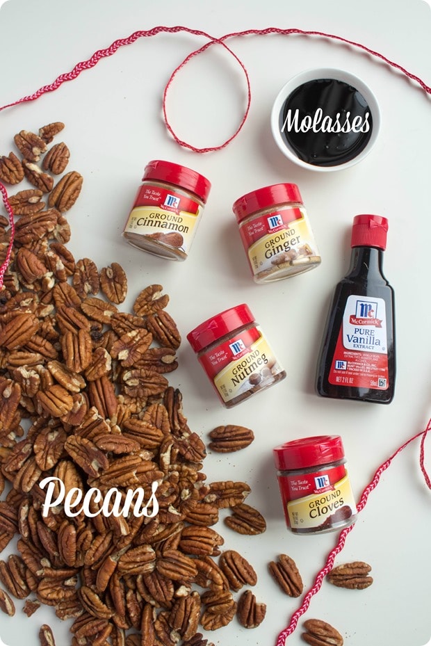 gingerbread pecan butter ingredients