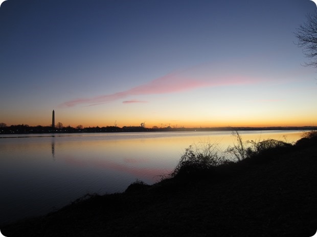 mt vernon trail sunrise