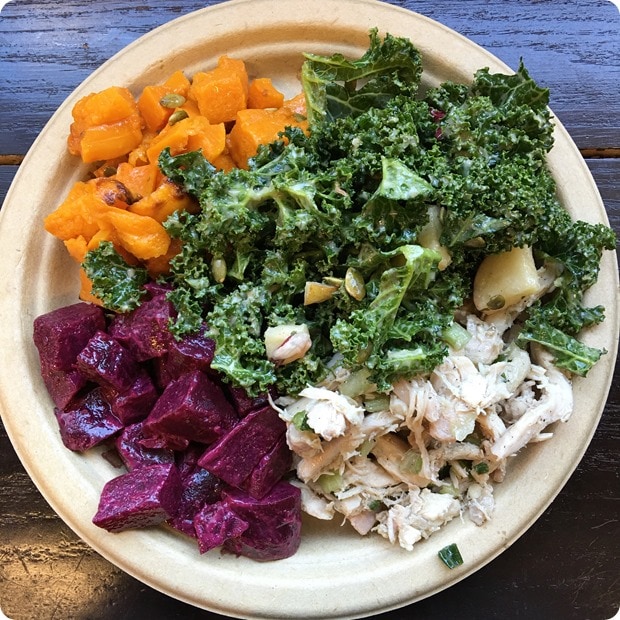 glens garden market lunch plate