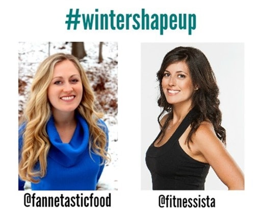 winter shape up social media