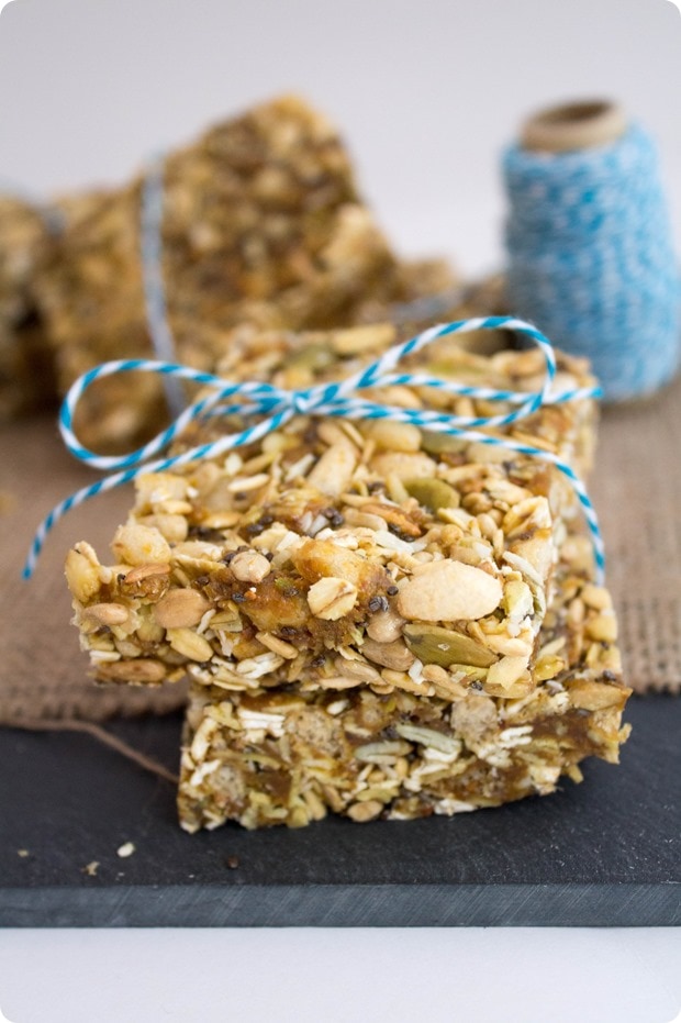 5 minute no bake PB granola bars 5 minute no bake PB granola bars